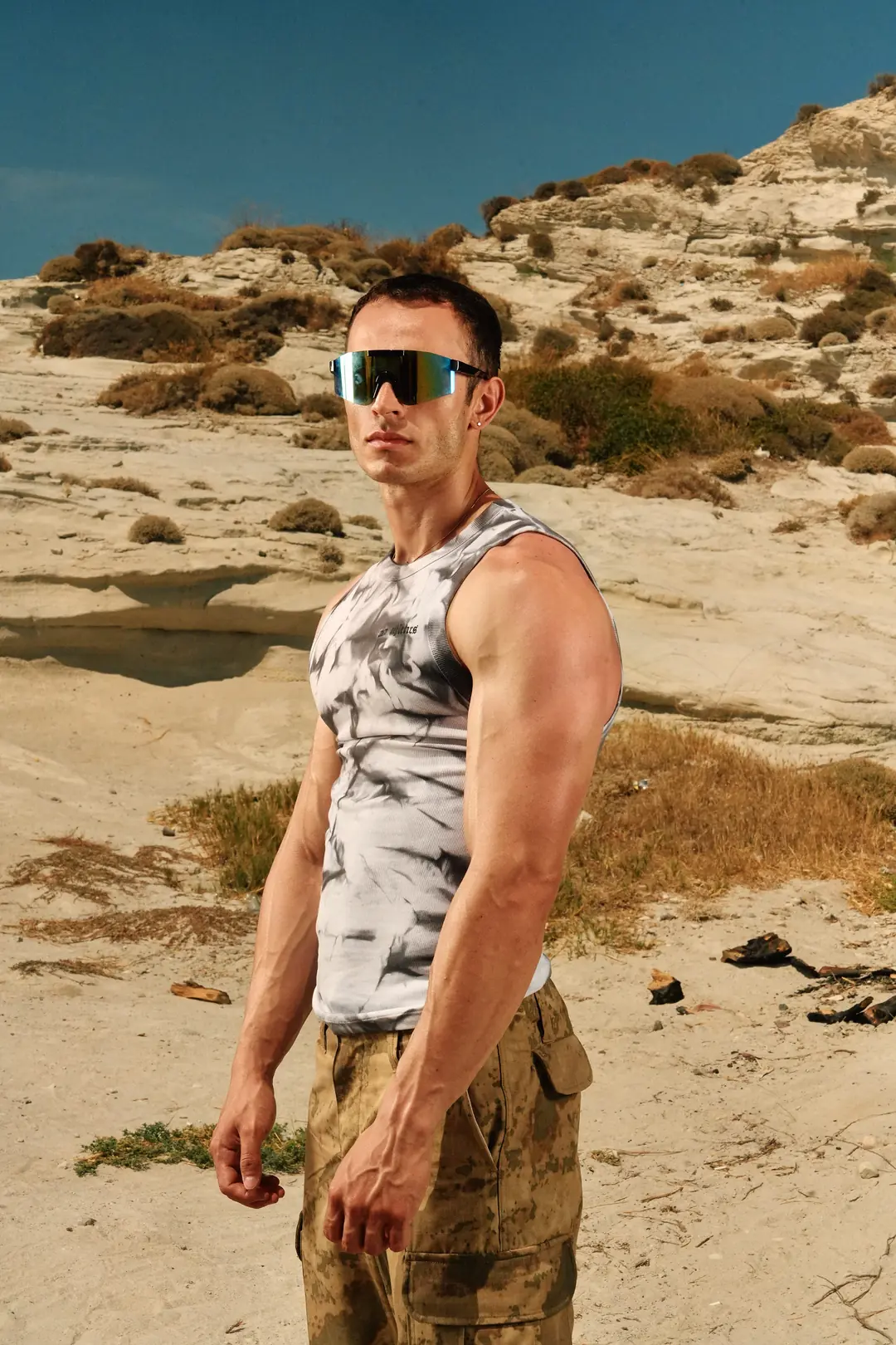 Frostbite Washed Ribbed Tank