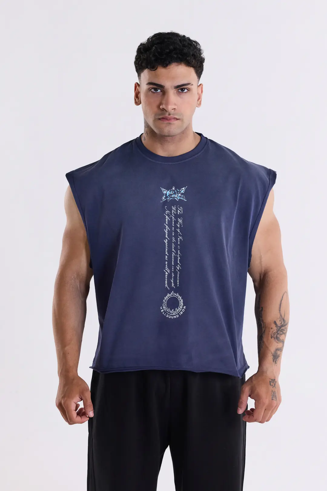 Anti-Hellbound Oversize Tank Top