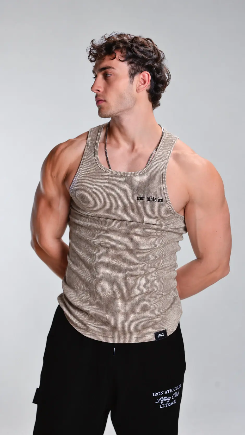 Dust Wash Ribbed Tank