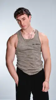 Dust Wash Ribbed Tank 2