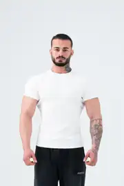 Ribbed Muscle-Fit T-Shirt 1